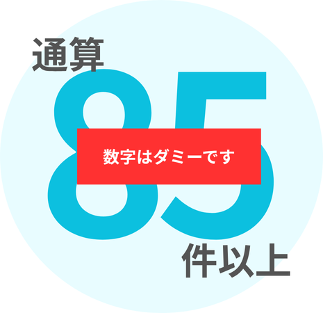 通算85件以上